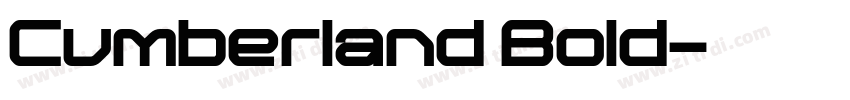 Cumberland Bold字体转换